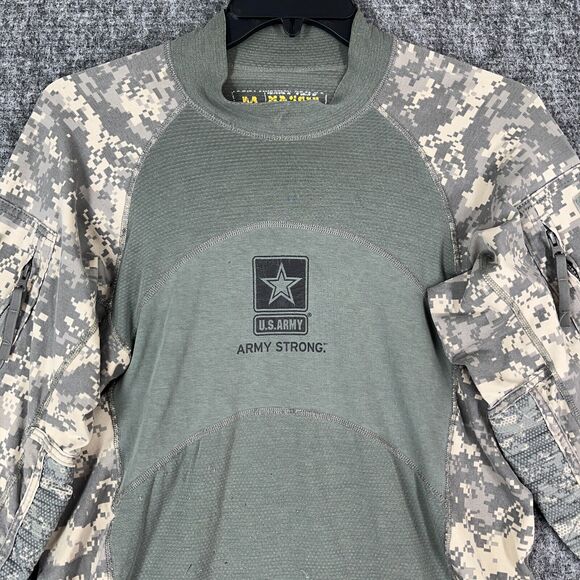 Massif Tactical Shirt Mens Medium Army Mountain Gear Combat Digital Camo - Picture 3 of 14